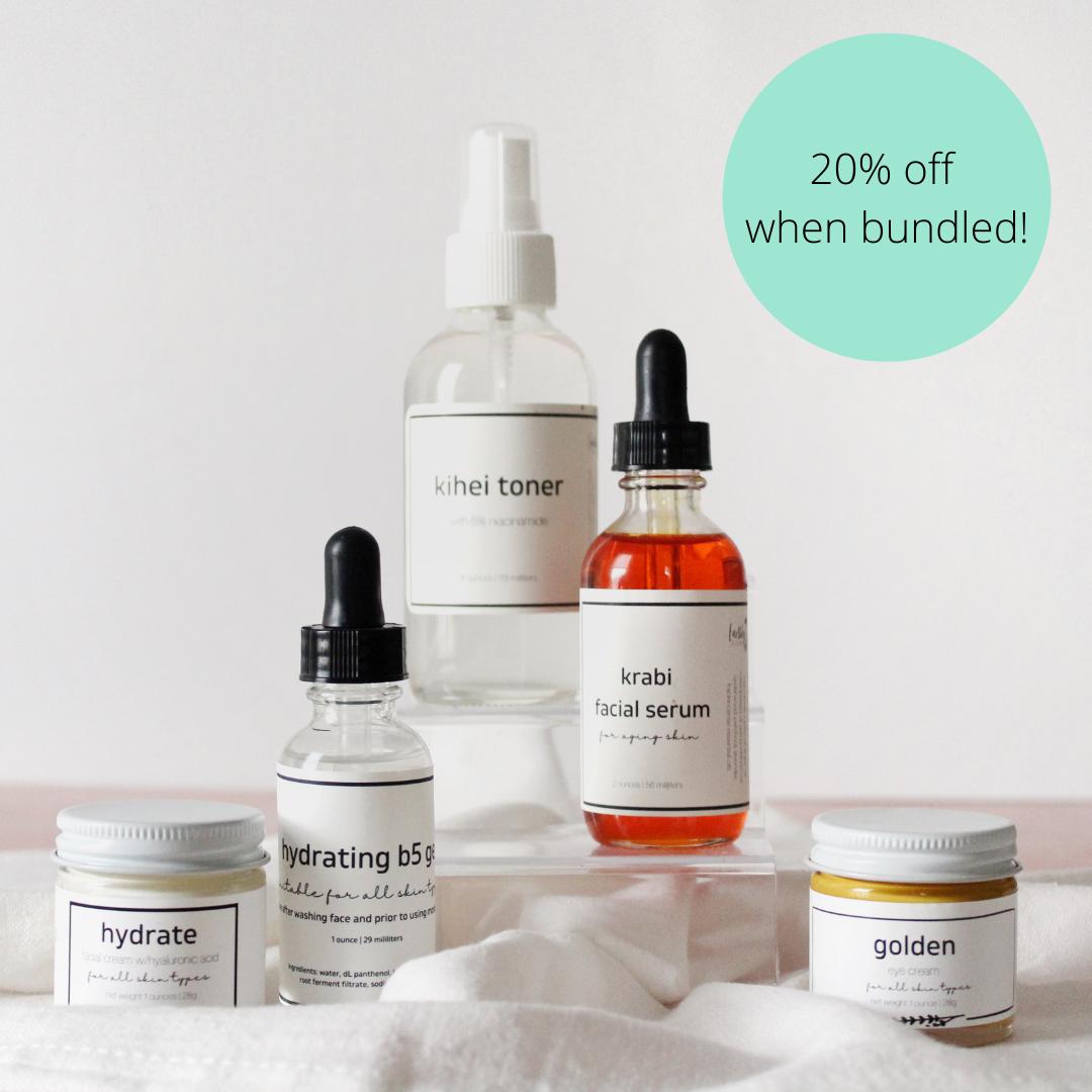 Ultimate Skincare Bundle for Anti Aging - For those looking to take care of their aging skin