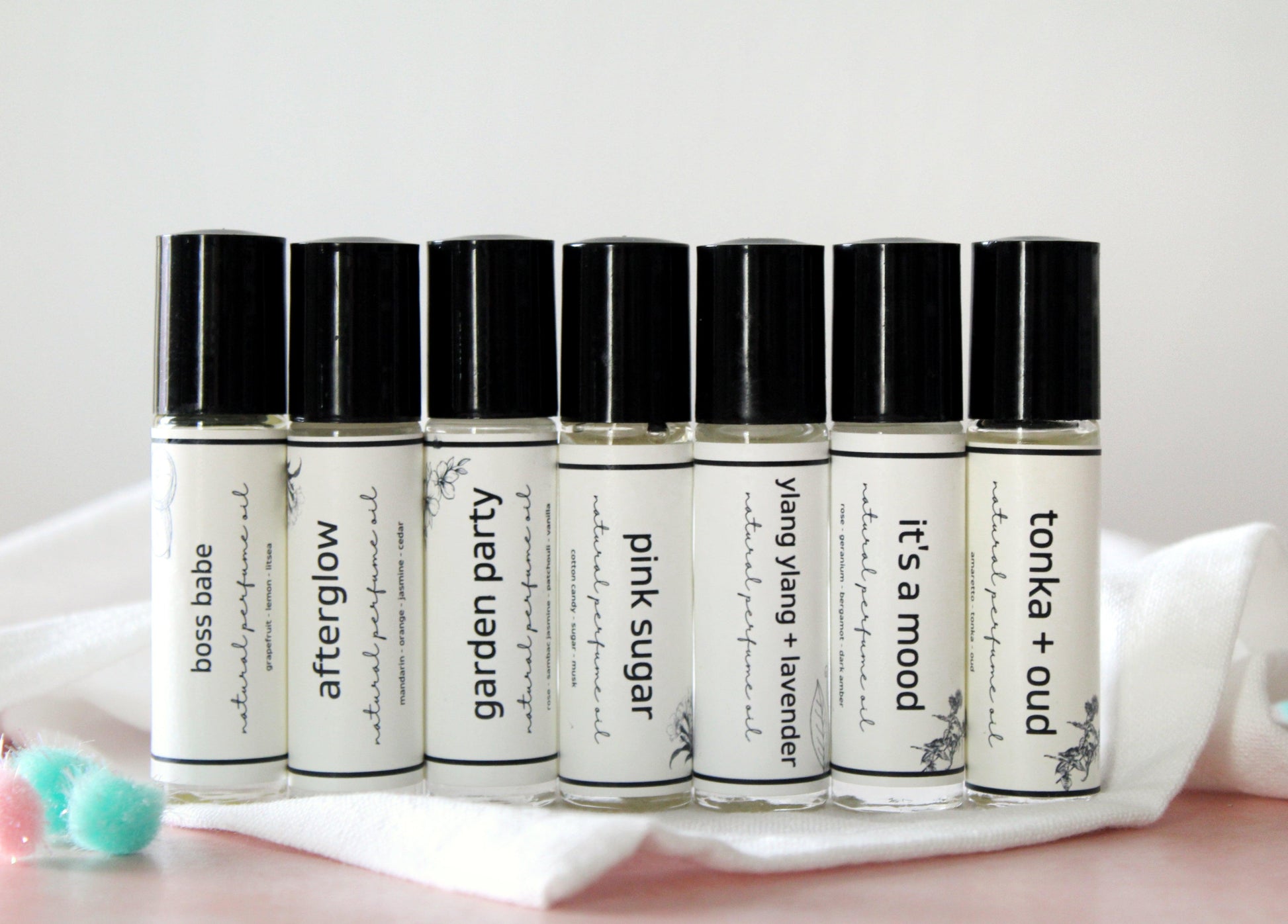  Amber Perfume Oil Roll-On - Alcohol Free Perfumes for